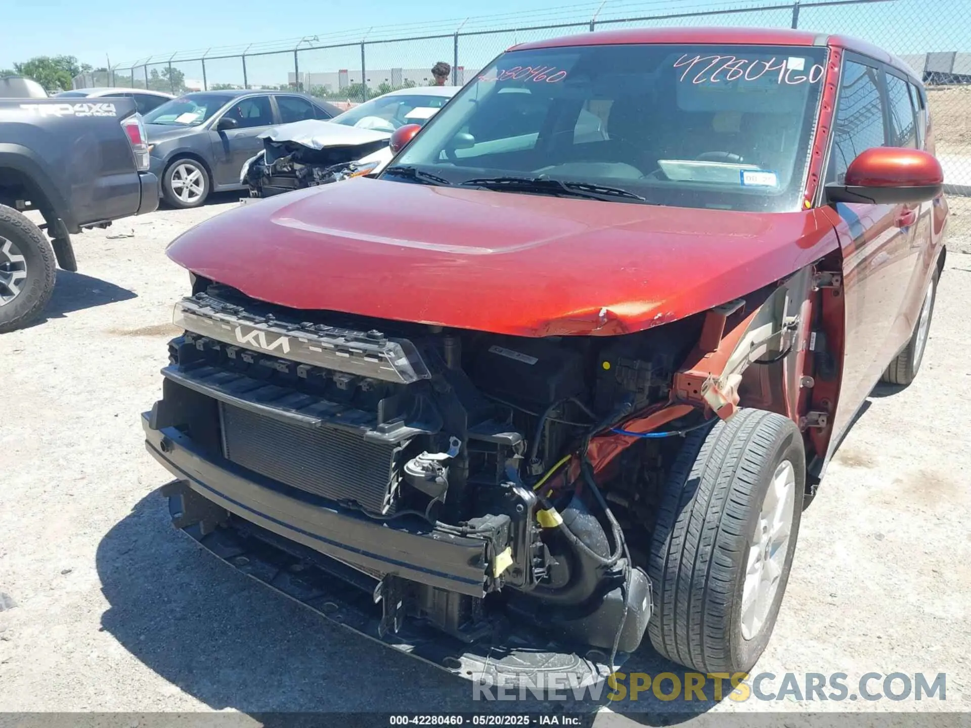 6 Photograph of a damaged car KNDJ23AU2P7188586 KIA SOUL 2023