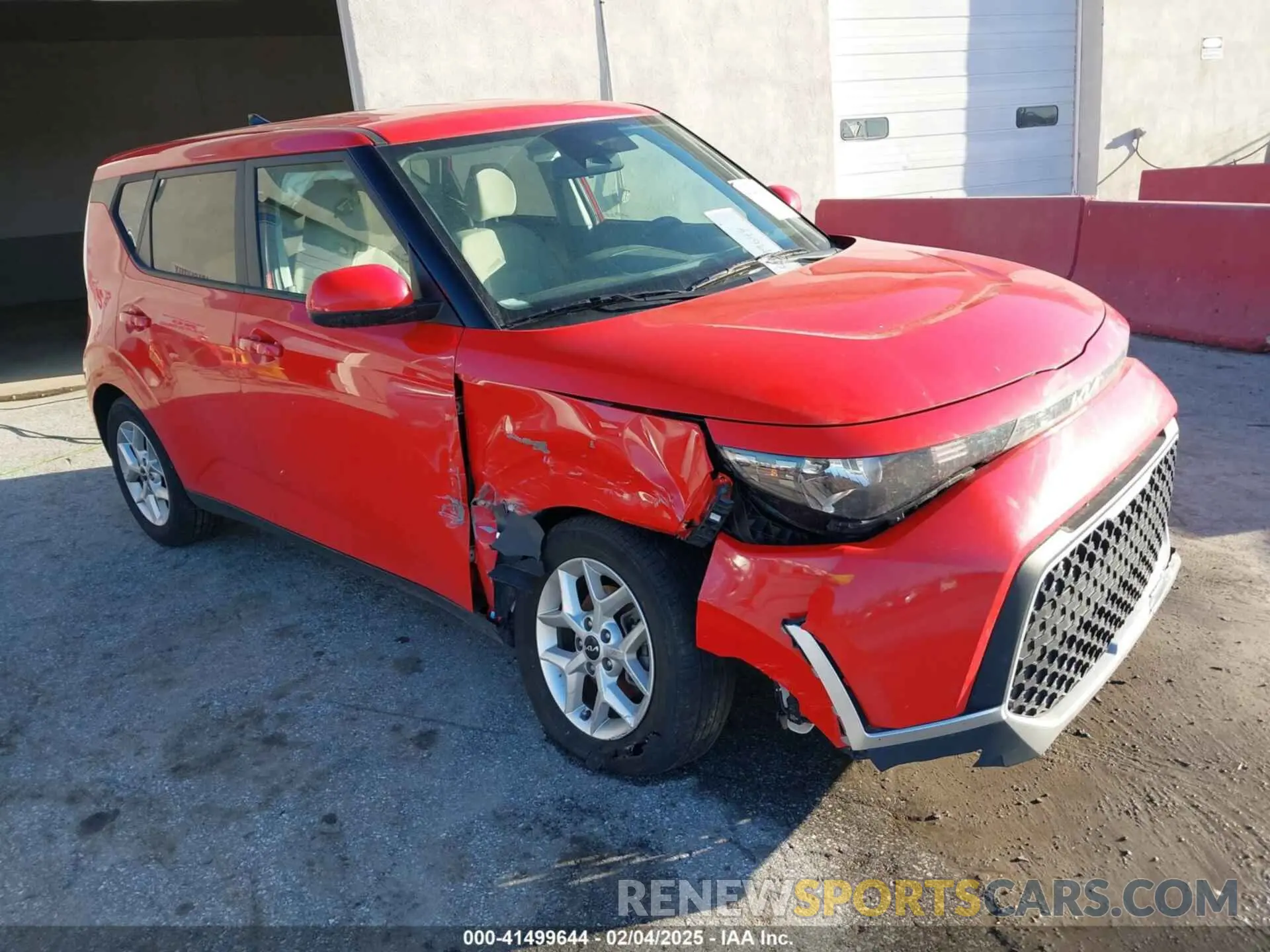 1 Photograph of a damaged car KNDJ23AU2P7191374 KIA SOUL 2023