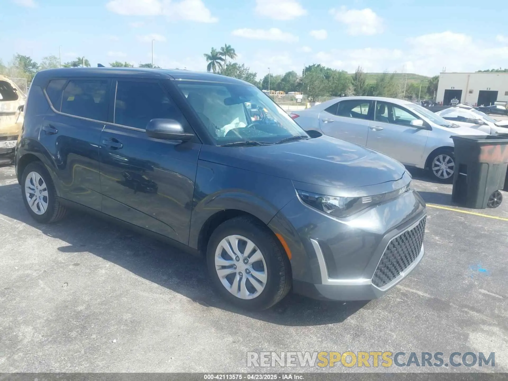 1 Photograph of a damaged car KNDJ23AU2P7197658 KIA SOUL 2023