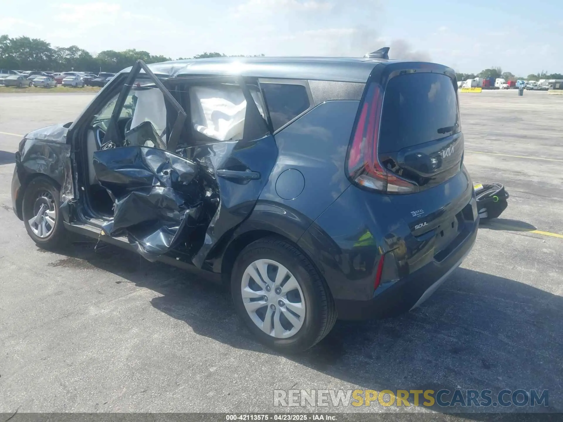 3 Photograph of a damaged car KNDJ23AU2P7197658 KIA SOUL 2023