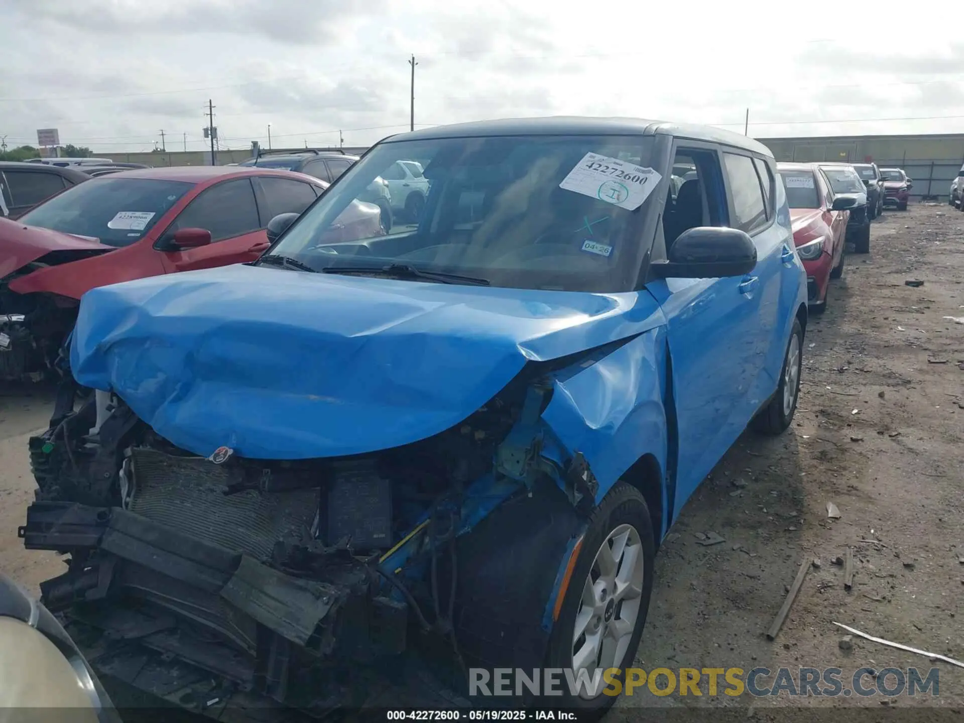 2 Photograph of a damaged car KNDJ23AU2P7202289 KIA SOUL 2023