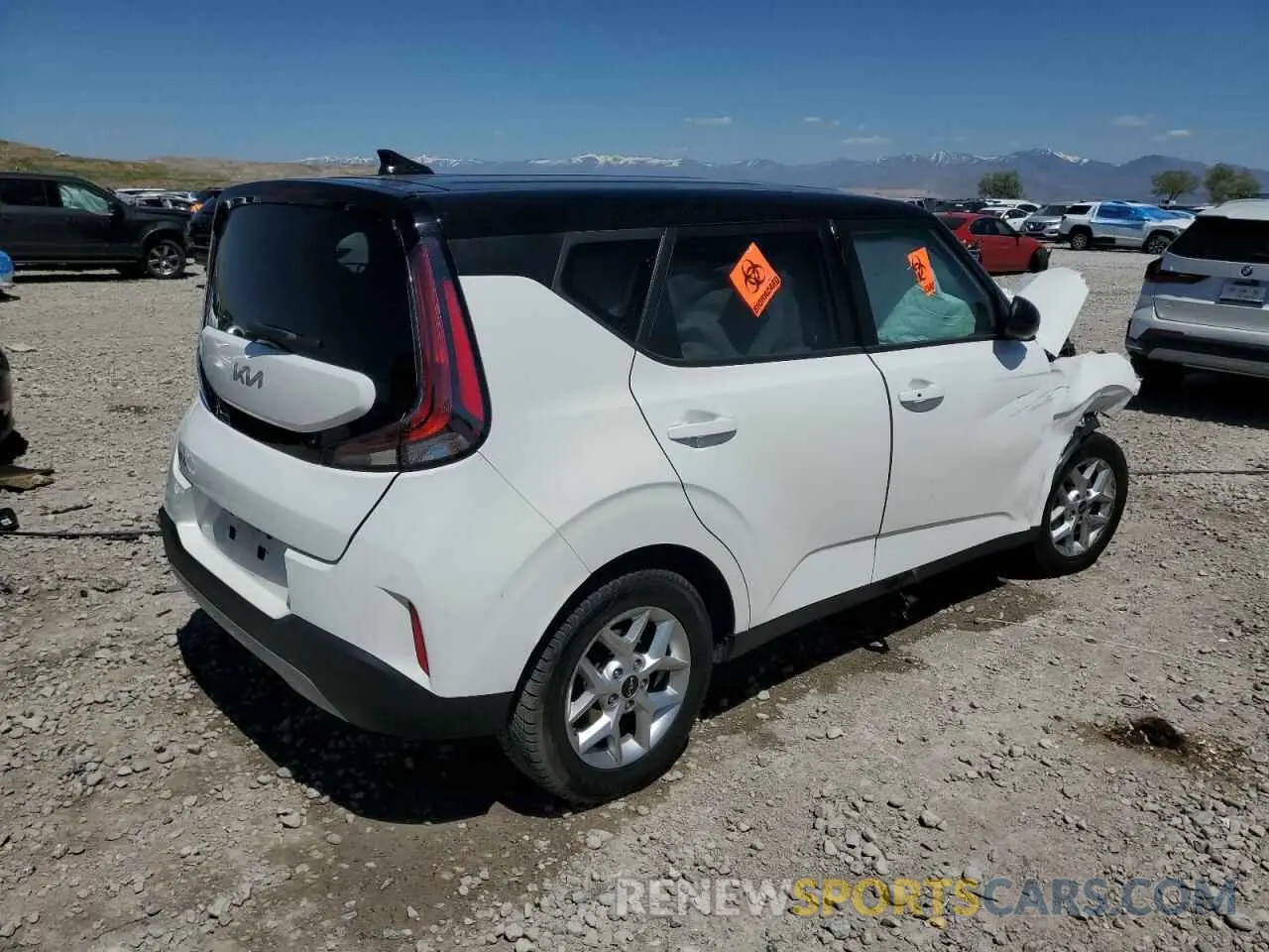 3 Photograph of a damaged car KNDJ23AU2P7207993 KIA SOUL 2023