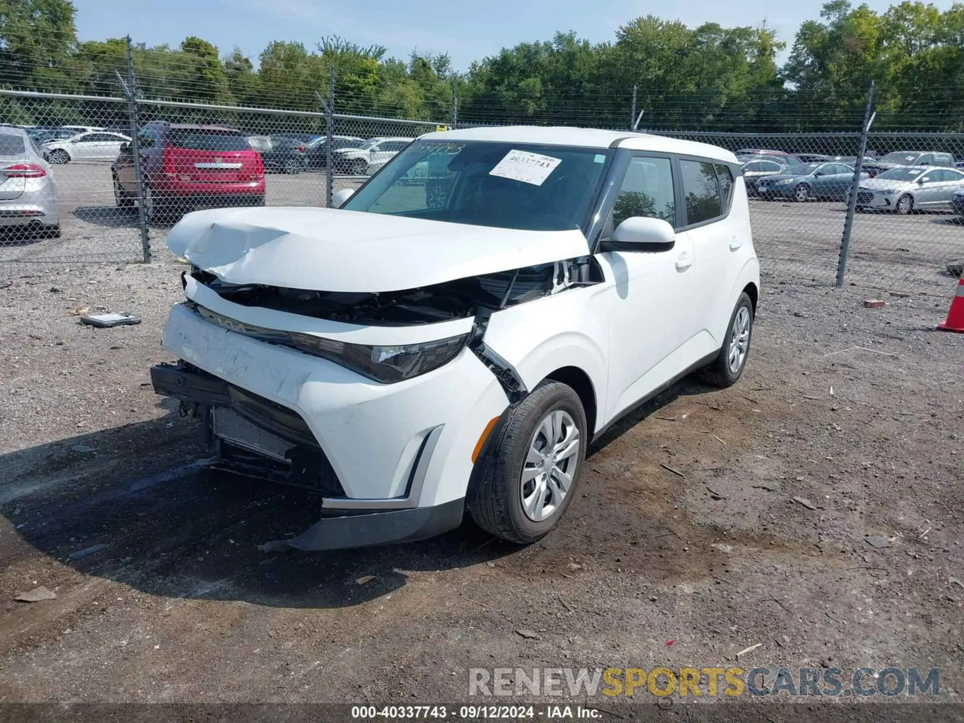 2 Photograph of a damaged car KNDJ23AU2P7215902 KIA SOUL 2023