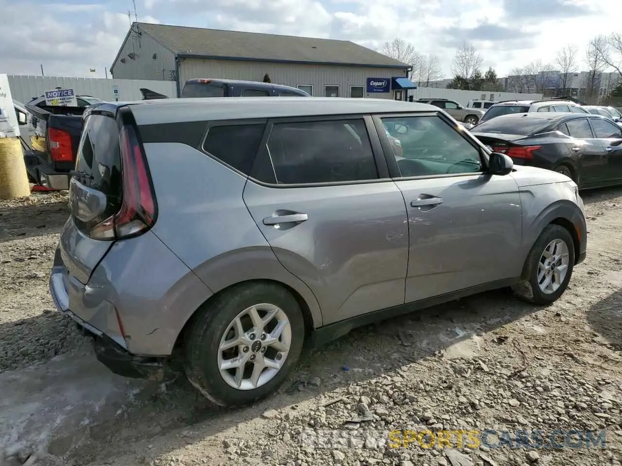 3 Photograph of a damaged car KNDJ23AU2P7891329 KIA SOUL 2023