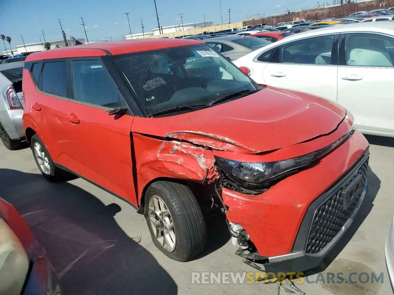4 Photograph of a damaged car KNDJ23AU3P7188371 KIA SOUL 2023