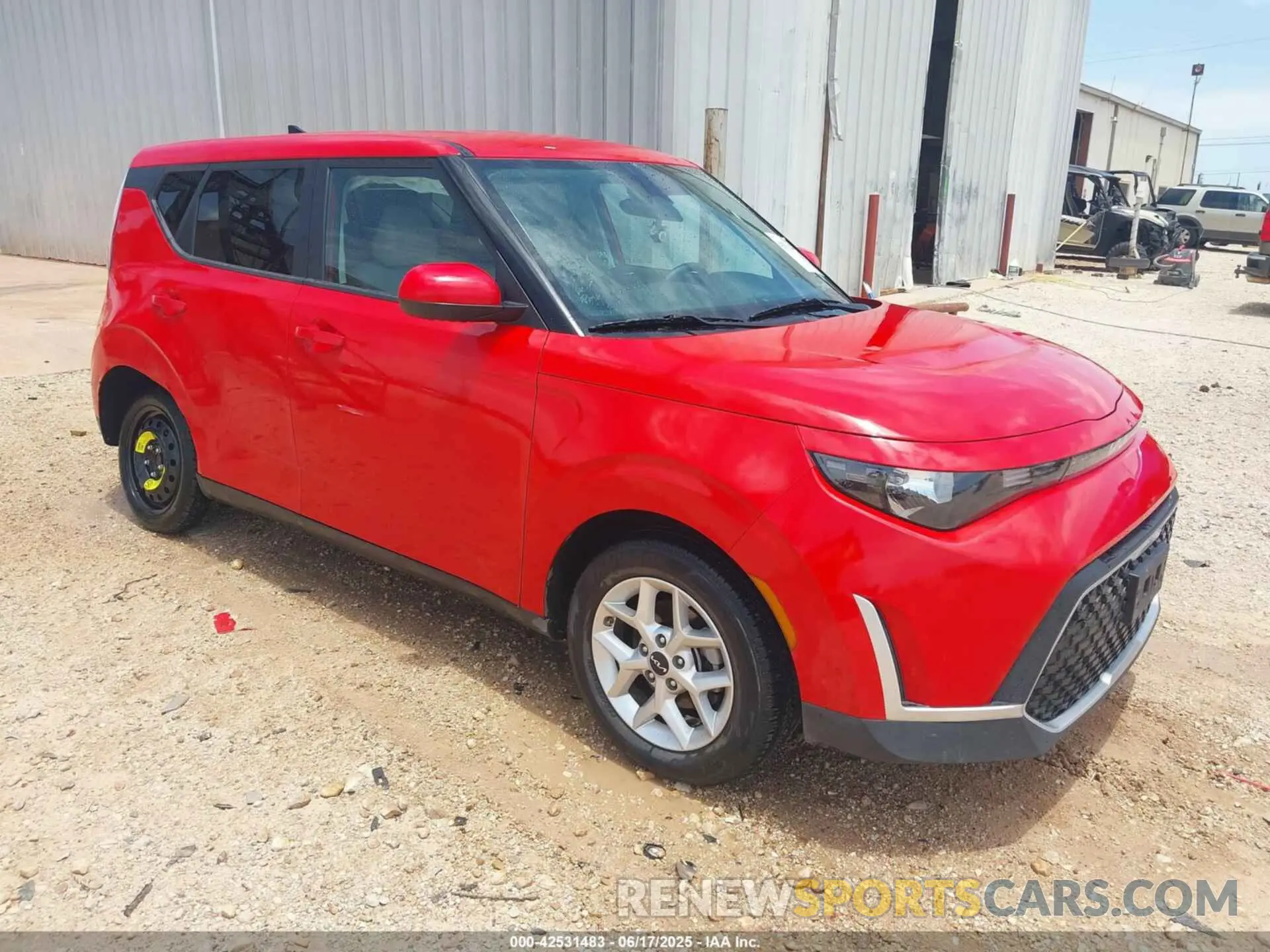 1 Photograph of a damaged car KNDJ23AU3P7207839 KIA SOUL 2023