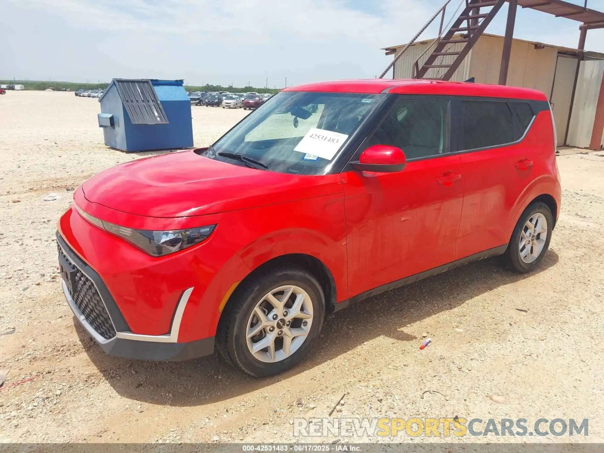 2 Photograph of a damaged car KNDJ23AU3P7207839 KIA SOUL 2023