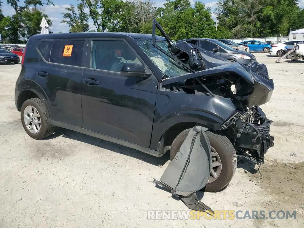 4 Photograph of a damaged car KNDJ23AU3P7855665 KIA SOUL 2023