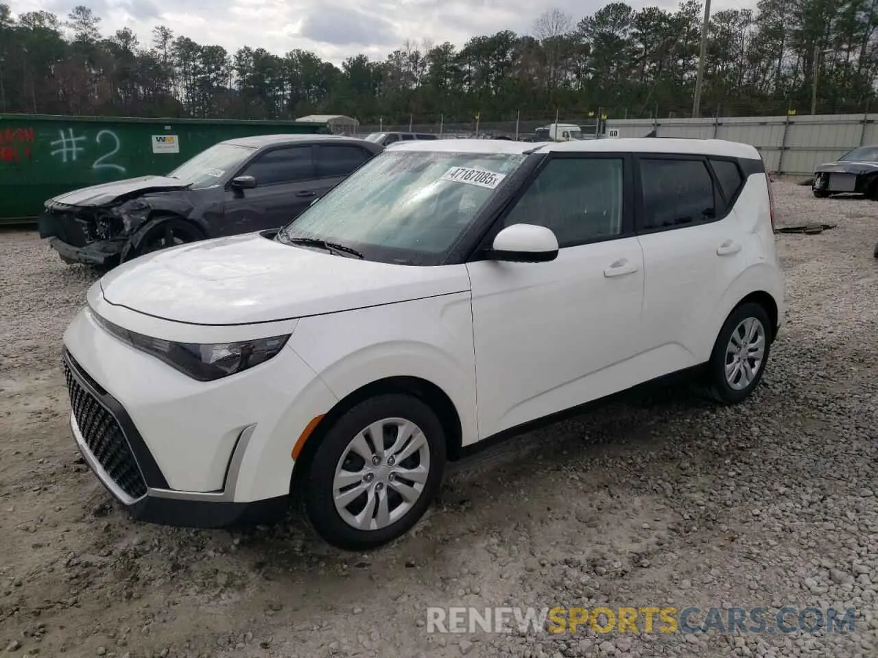 1 Photograph of a damaged car KNDJ23AU3P7864754 KIA SOUL 2023