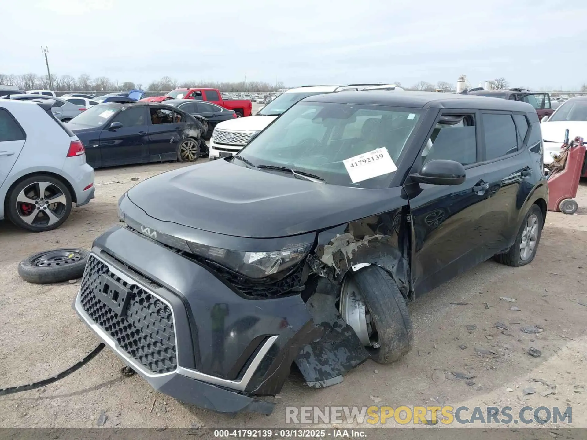 2 Photograph of a damaged car KNDJ23AU3P7866102 KIA SOUL 2023