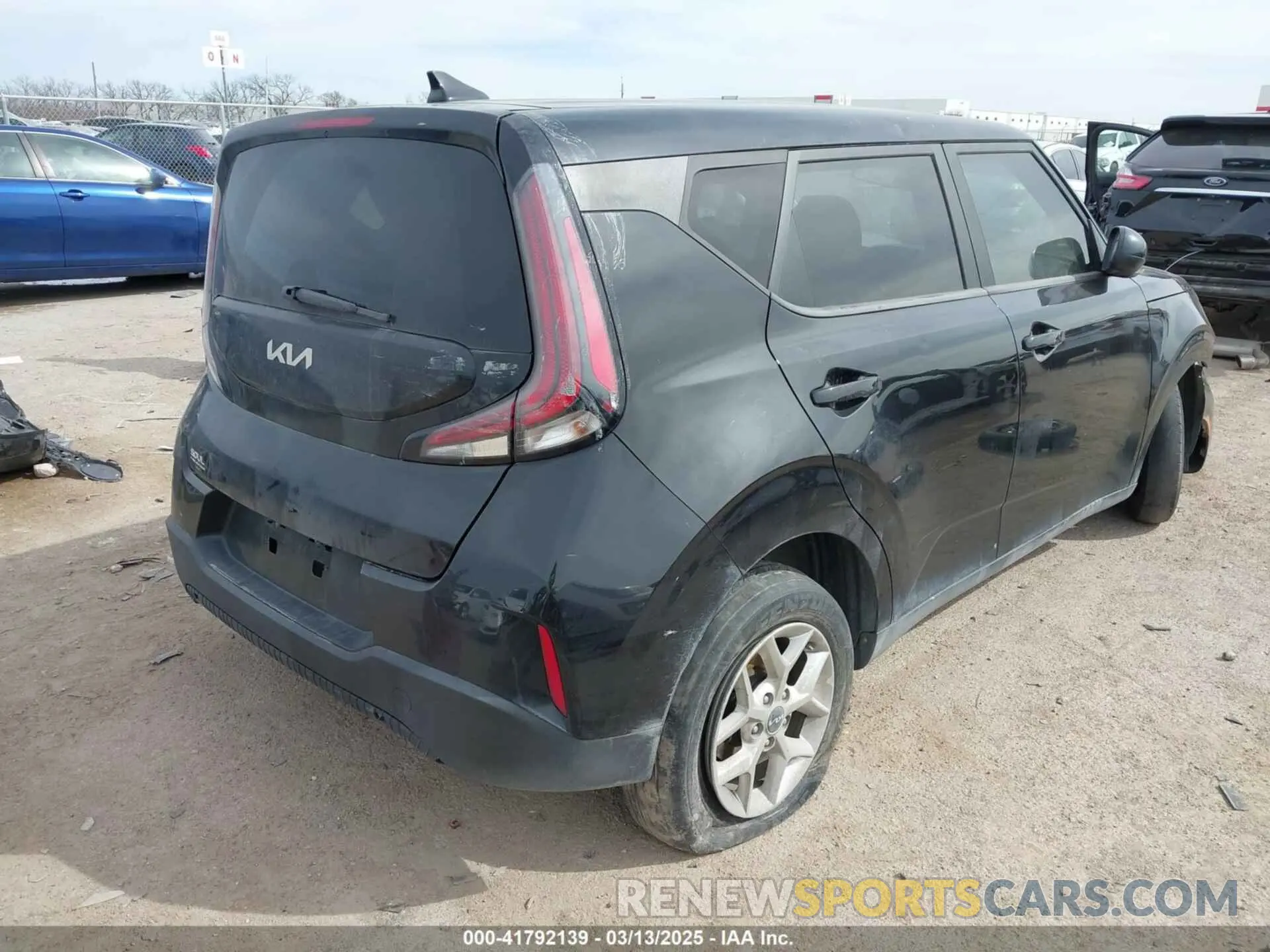 4 Photograph of a damaged car KNDJ23AU3P7866102 KIA SOUL 2023