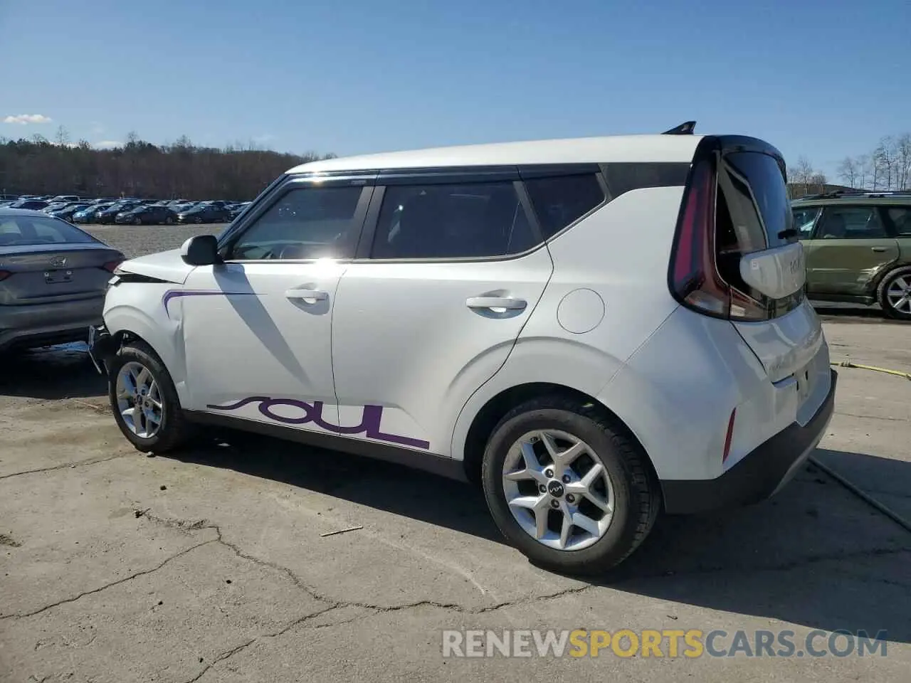 2 Photograph of a damaged car KNDJ23AU3P7866584 KIA SOUL 2023