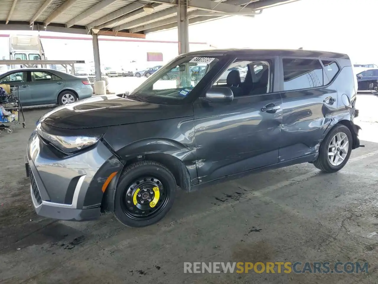 1 Photograph of a damaged car KNDJ23AU3P7879514 KIA SOUL 2023