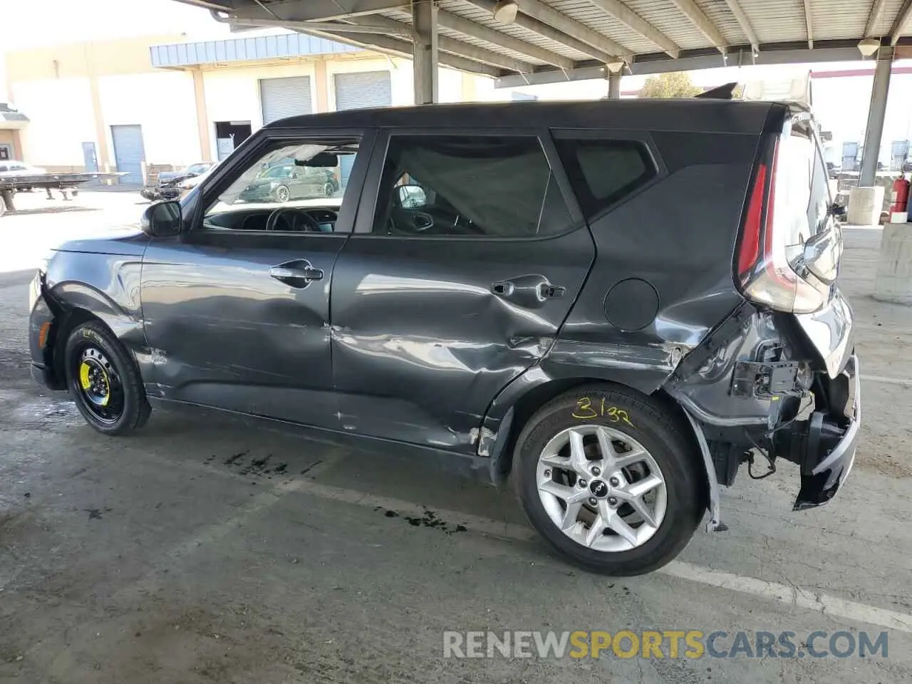 2 Photograph of a damaged car KNDJ23AU3P7879514 KIA SOUL 2023