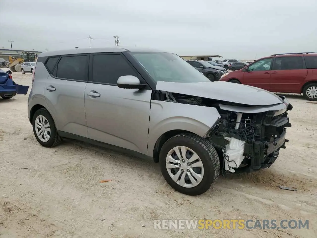 4 Photograph of a damaged car KNDJ23AU4P7188380 KIA SOUL 2023