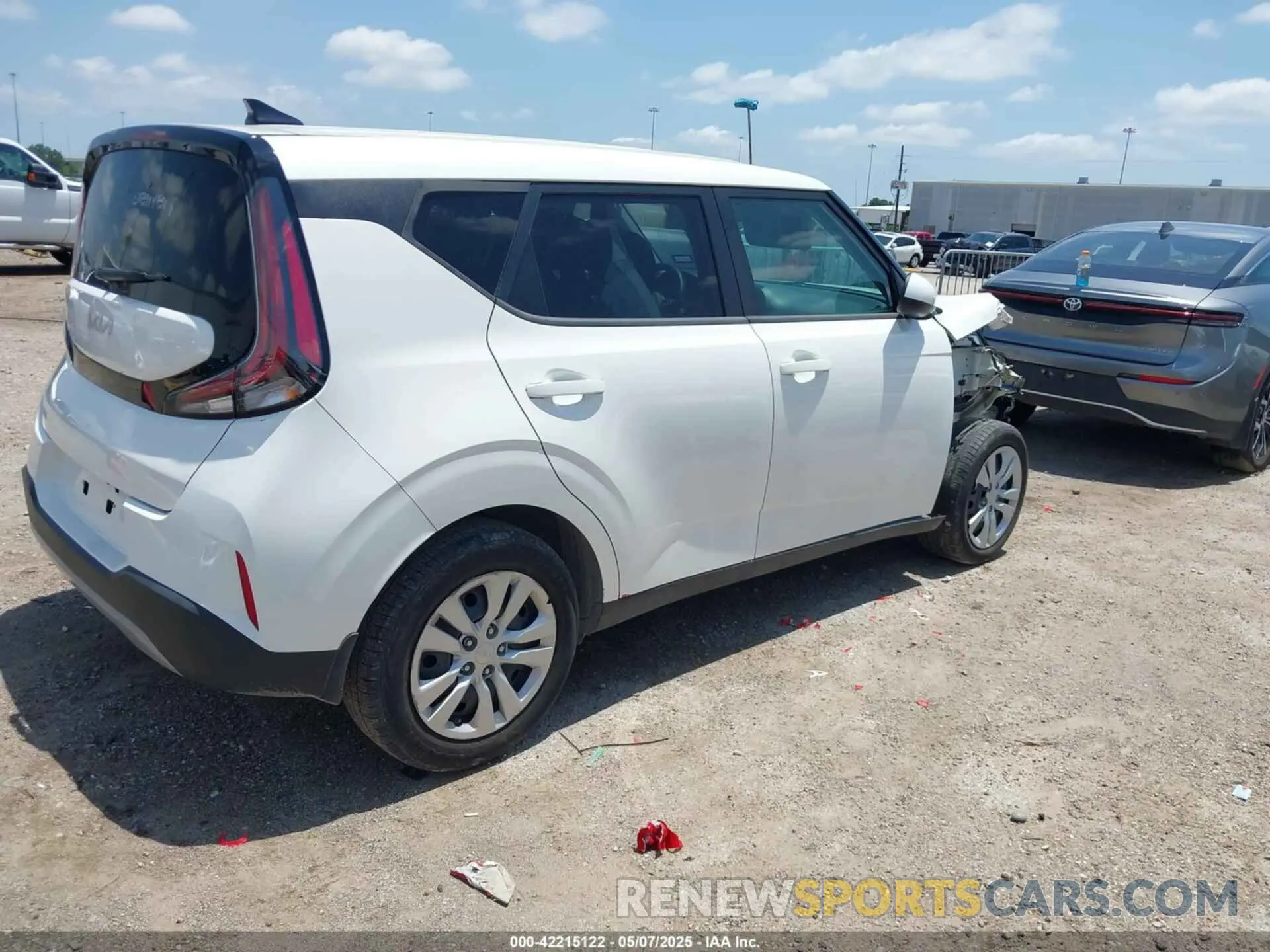 4 Photograph of a damaged car KNDJ23AU4P7200883 KIA SOUL 2023