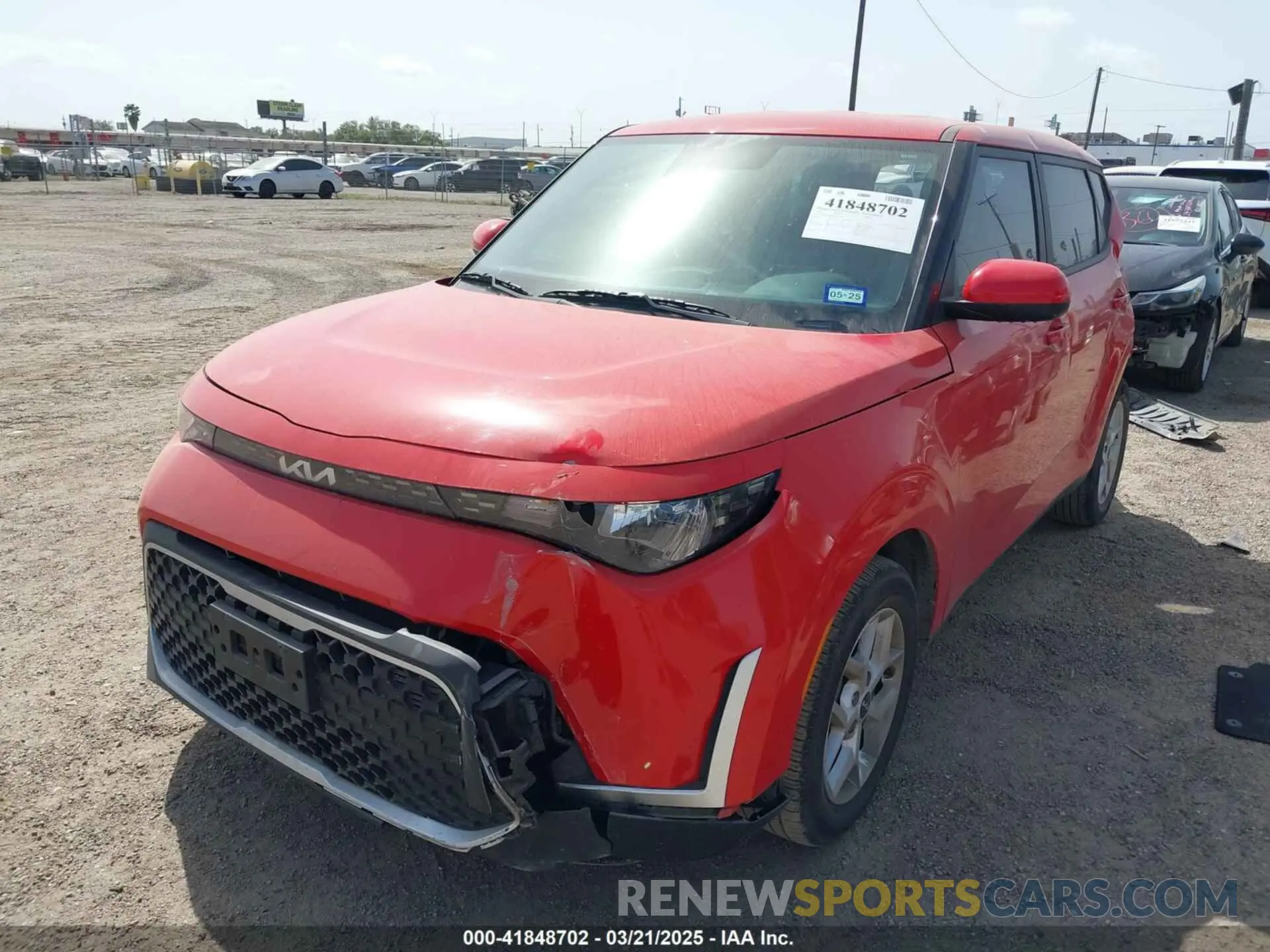 2 Photograph of a damaged car KNDJ23AU4P7207428 KIA SOUL 2023