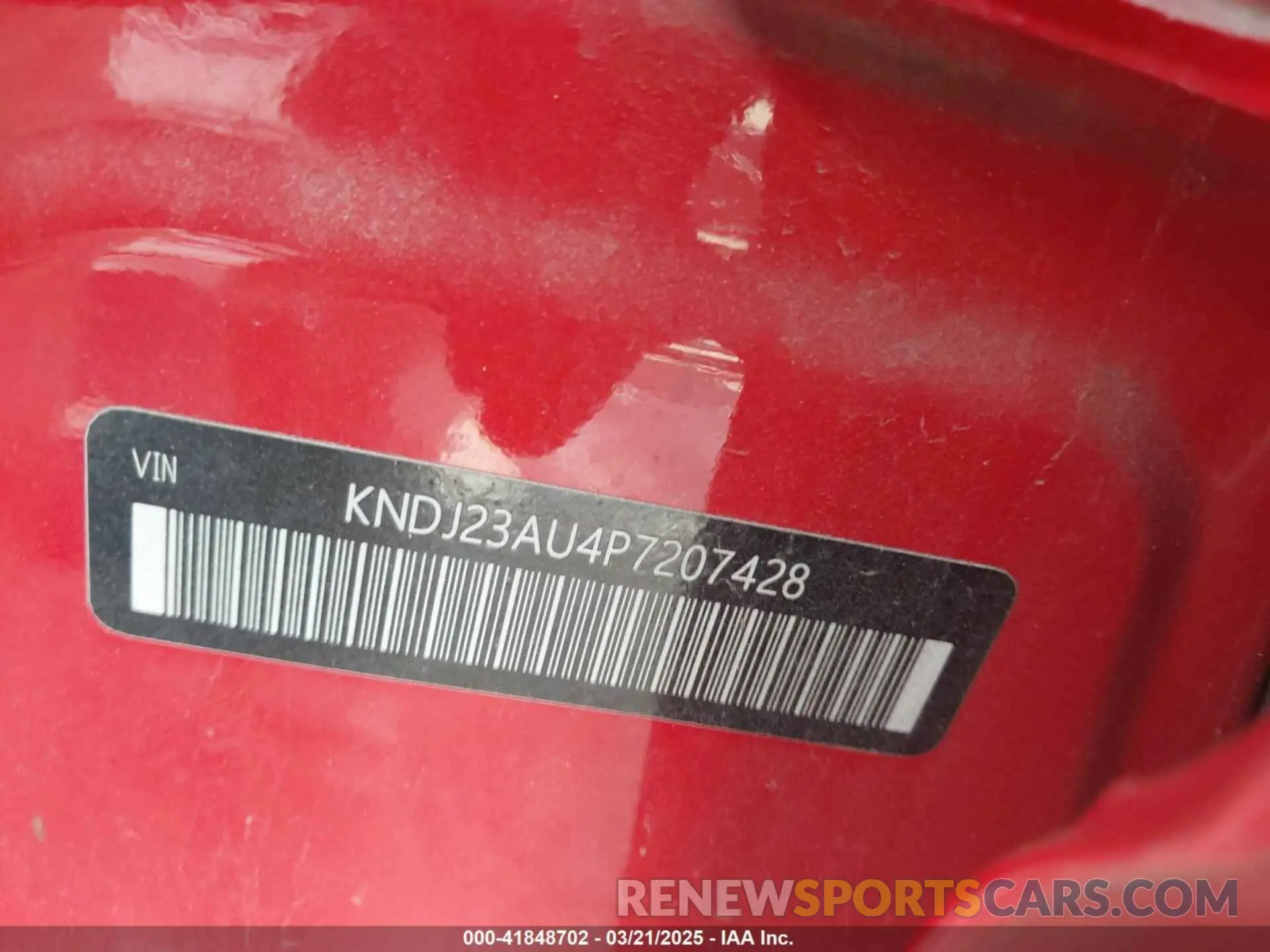 9 Photograph of a damaged car KNDJ23AU4P7207428 KIA SOUL 2023