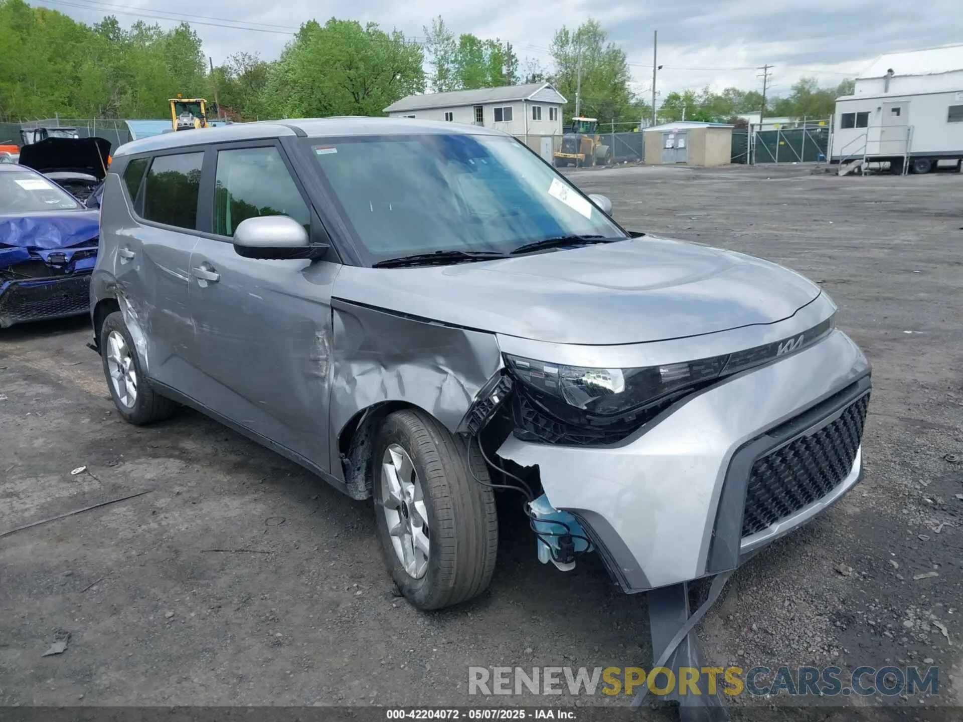 1 Photograph of a damaged car KNDJ23AU4P7877898 KIA SOUL 2023