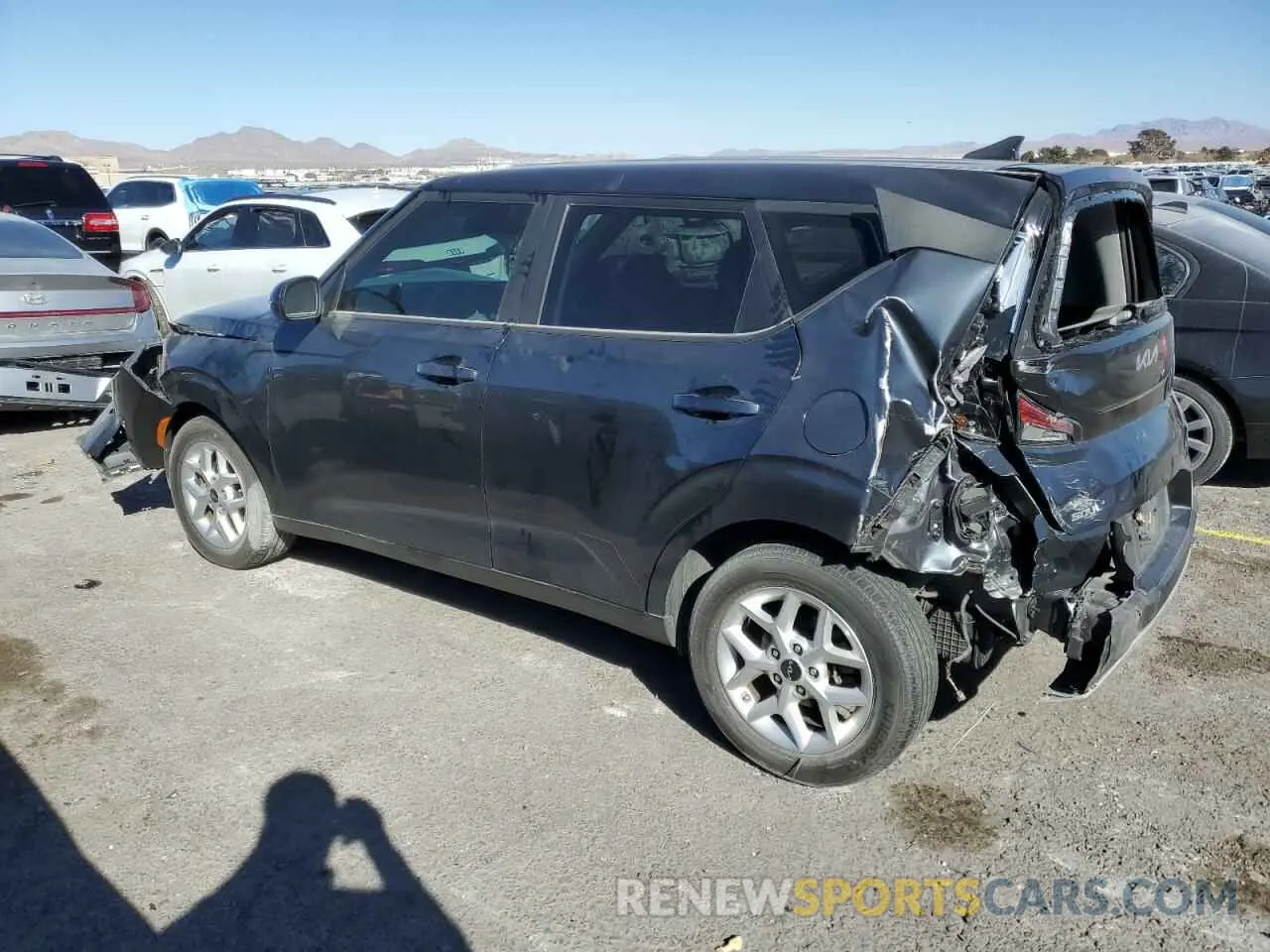 2 Photograph of a damaged car KNDJ23AU5P7193121 KIA SOUL 2023