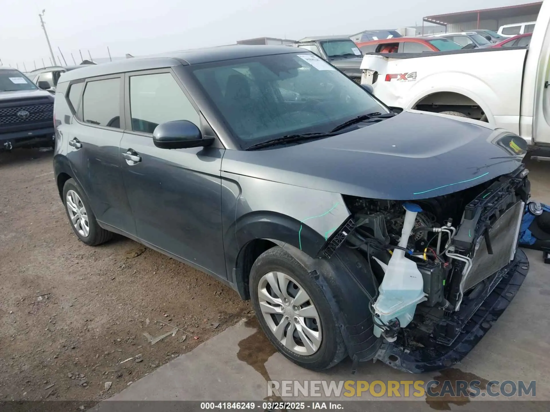 1 Photograph of a damaged car KNDJ23AU5P7198223 KIA SOUL 2023