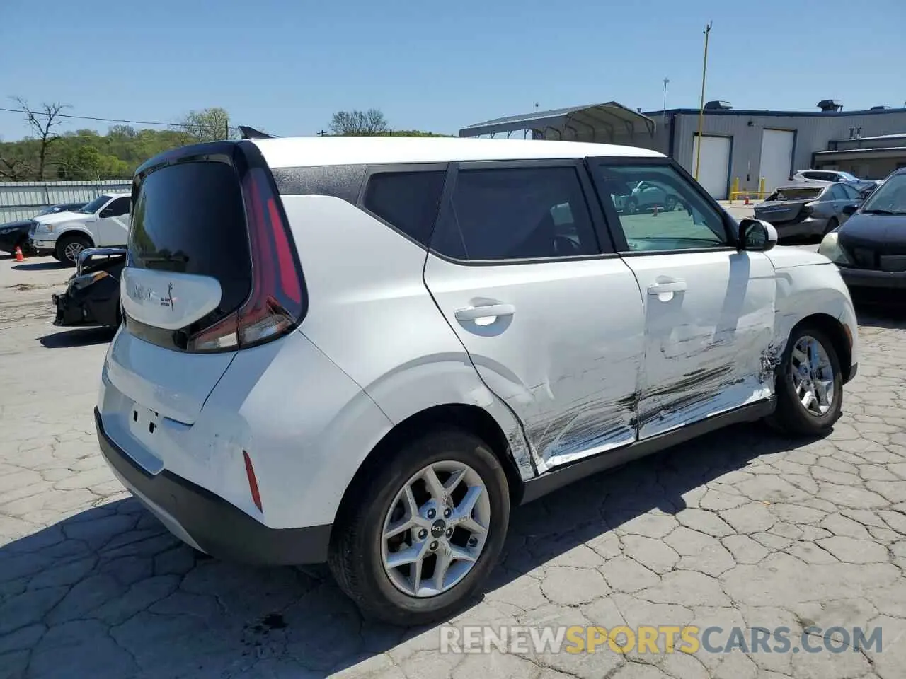 3 Photograph of a damaged car KNDJ23AU5P7876114 KIA SOUL 2023