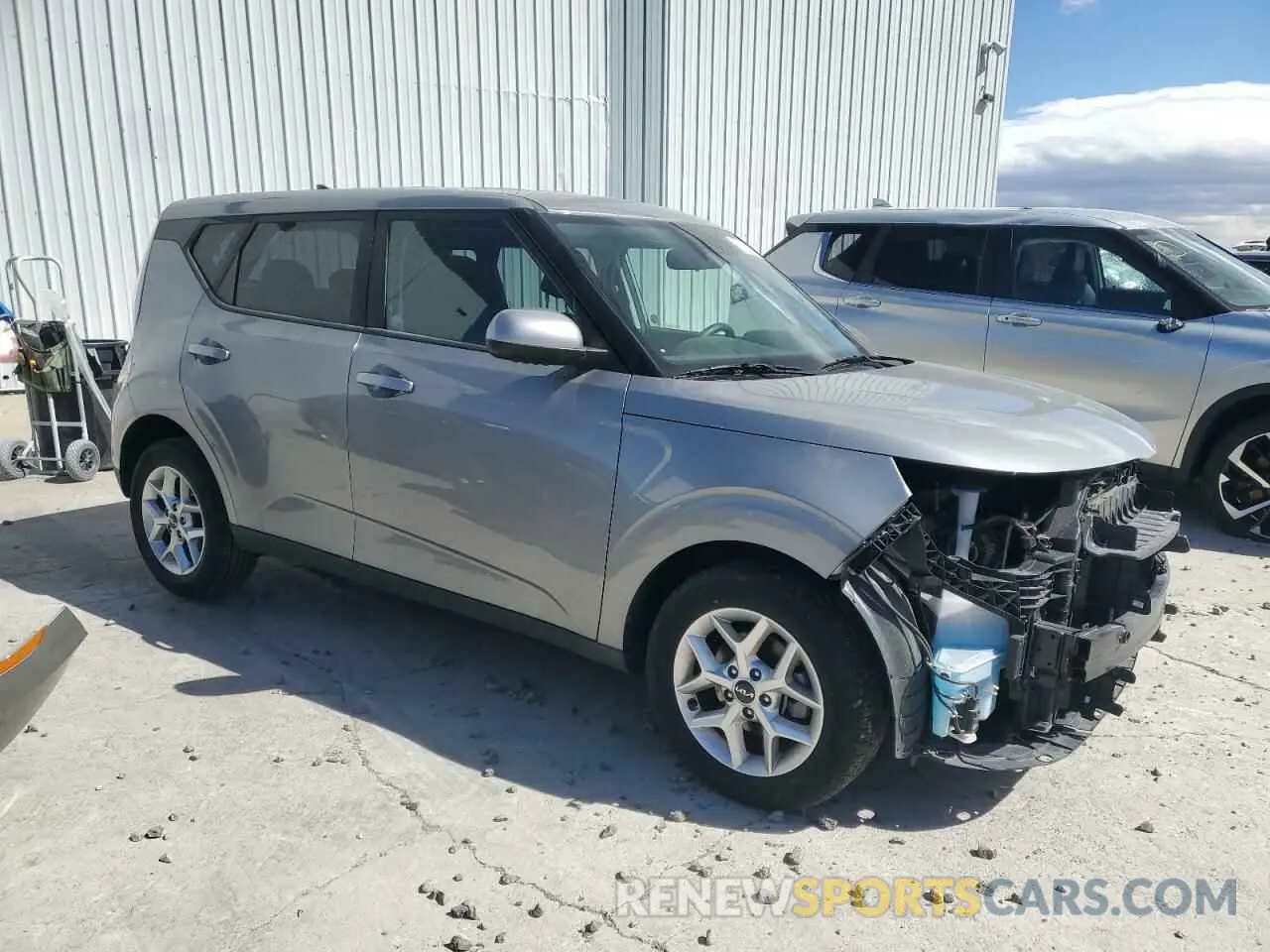 4 Photograph of a damaged car KNDJ23AU5P7885783 KIA SOUL 2023