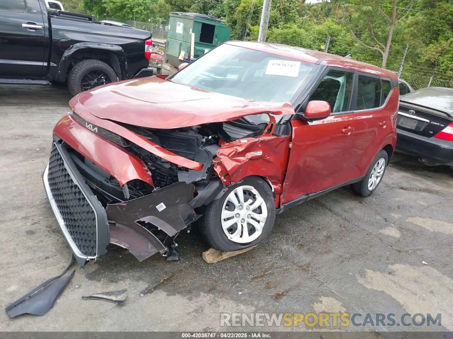 2 Photograph of a damaged car KNDJ23AU5P7891941 KIA SOUL 2023