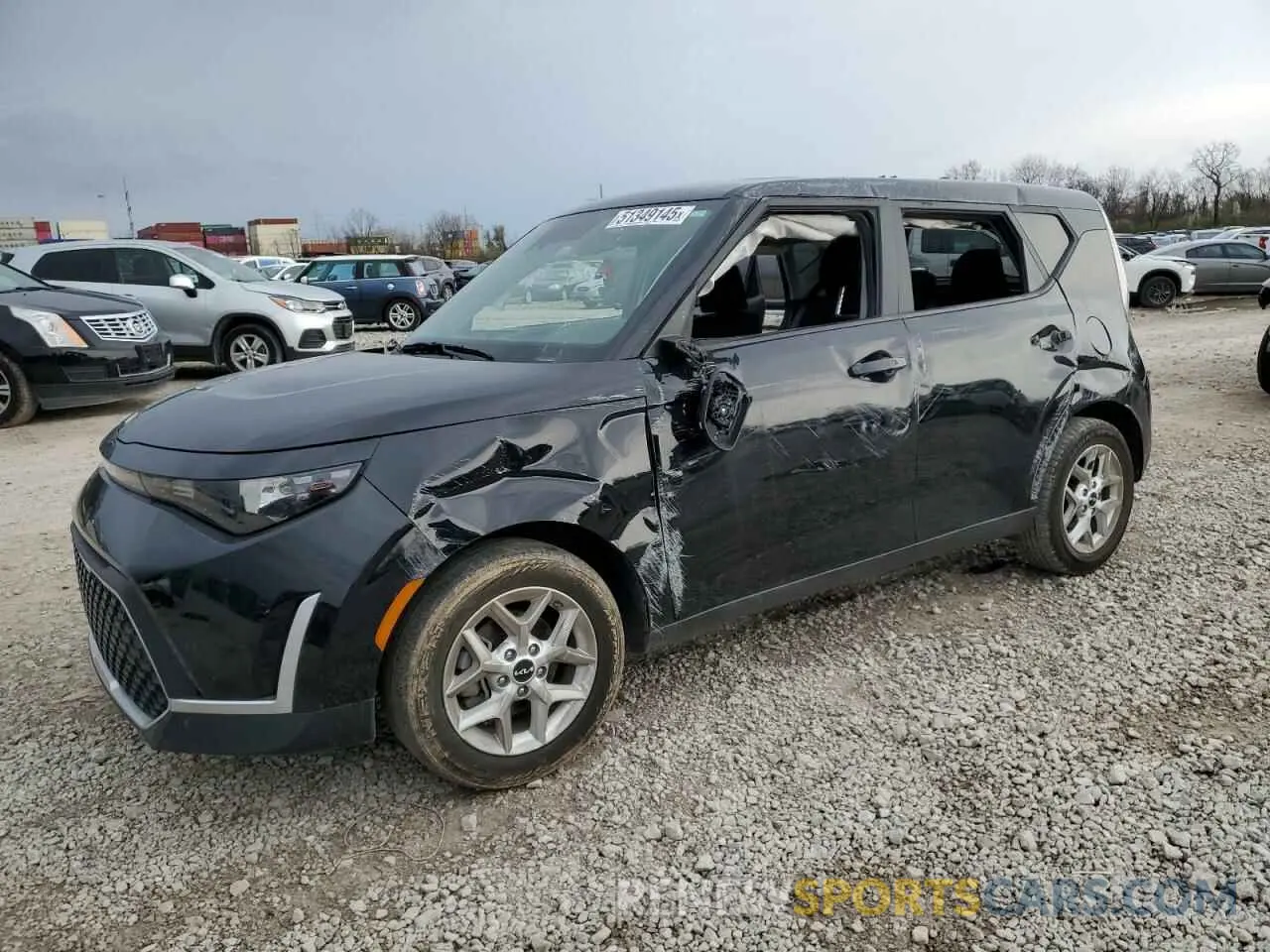 1 Photograph of a damaged car KNDJ23AU5P7896024 KIA SOUL 2023