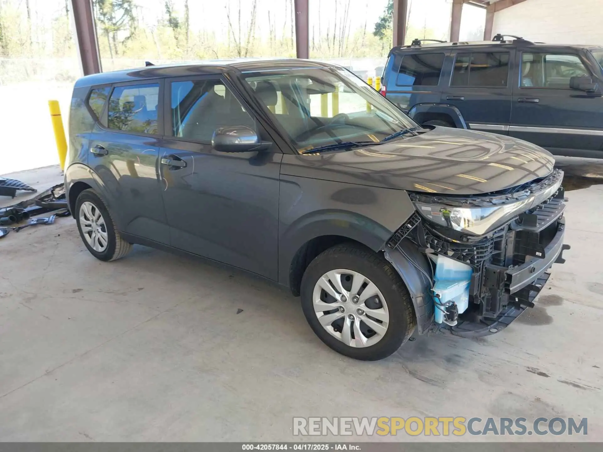 1 Photograph of a damaged car KNDJ23AU6P7198389 KIA SOUL 2023