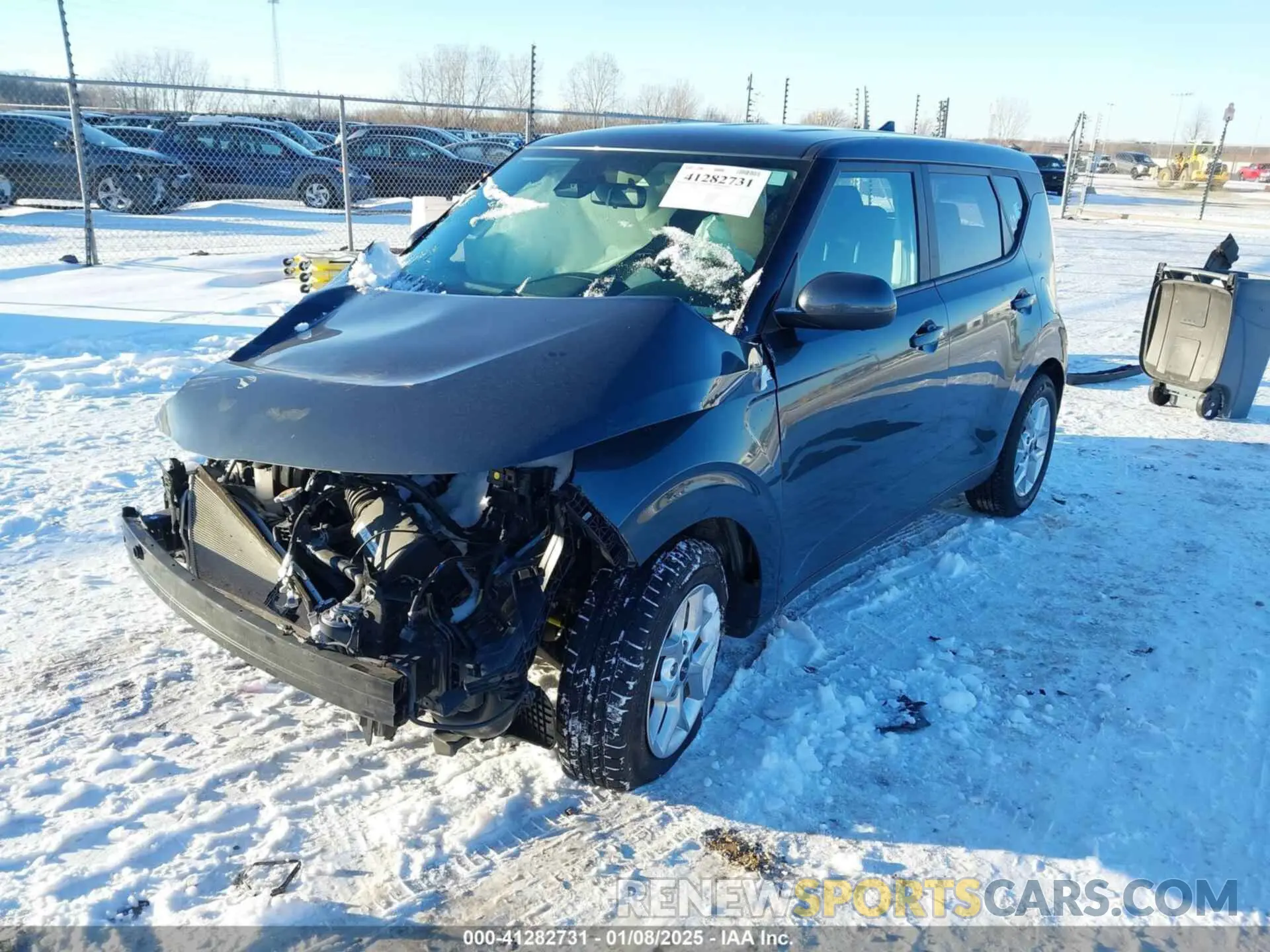 2 Photograph of a damaged car KNDJ23AU6P7199008 KIA SOUL 2023