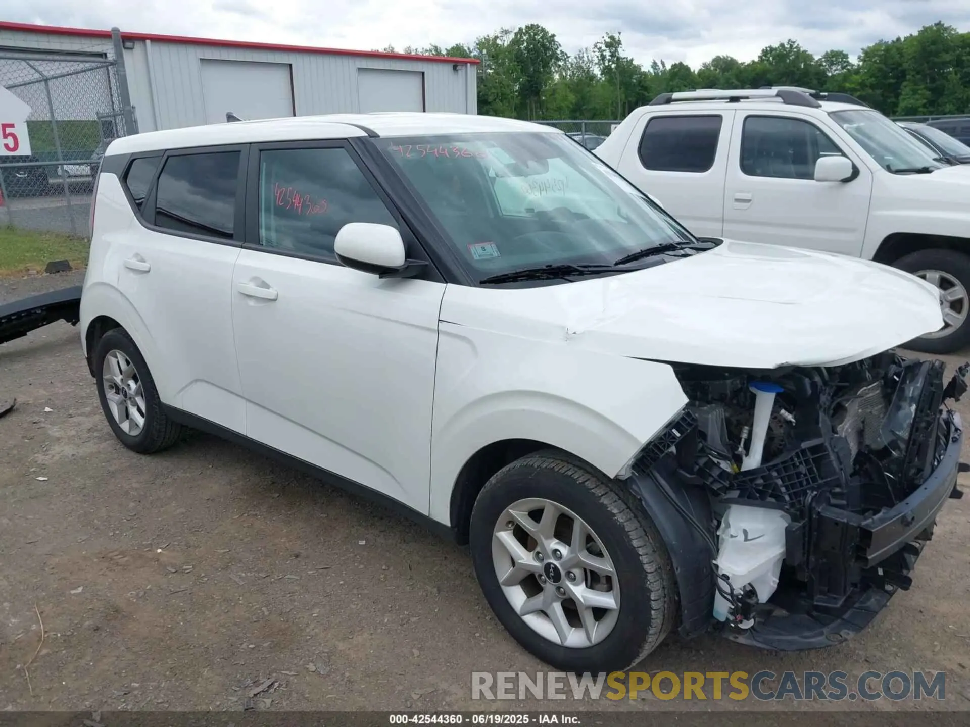 1 Photograph of a damaged car KNDJ23AU6P7212422 KIA SOUL 2023
