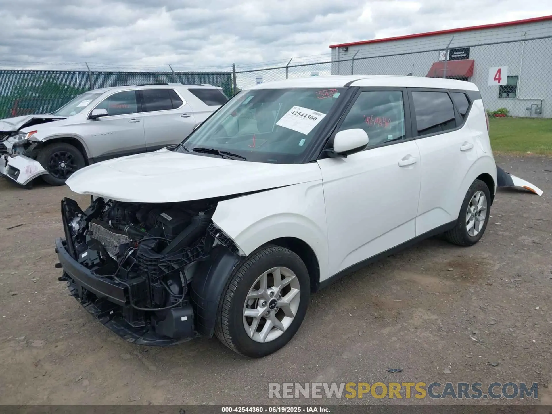 2 Photograph of a damaged car KNDJ23AU6P7212422 KIA SOUL 2023