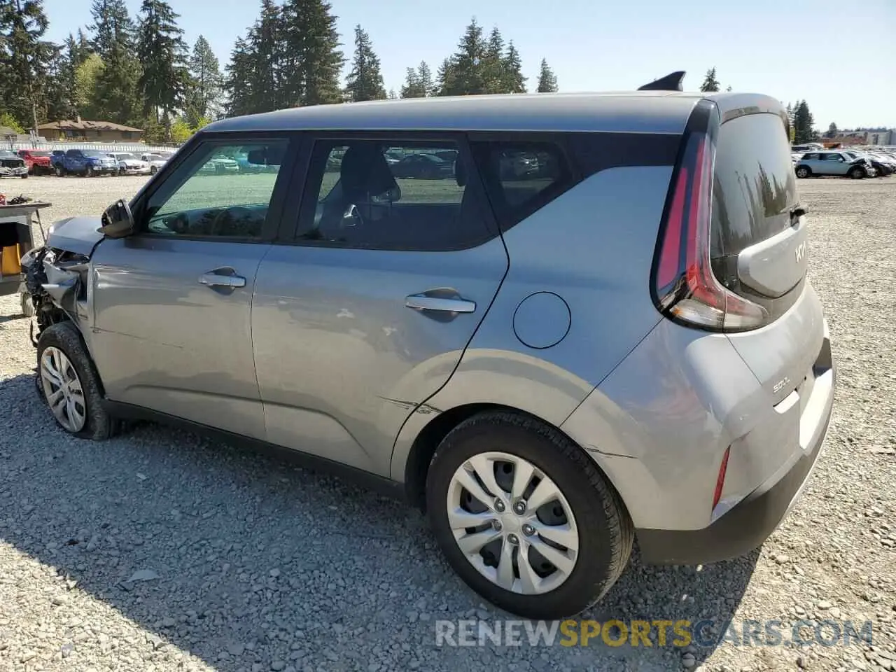 2 Photograph of a damaged car KNDJ23AU6P7844417 KIA SOUL 2023