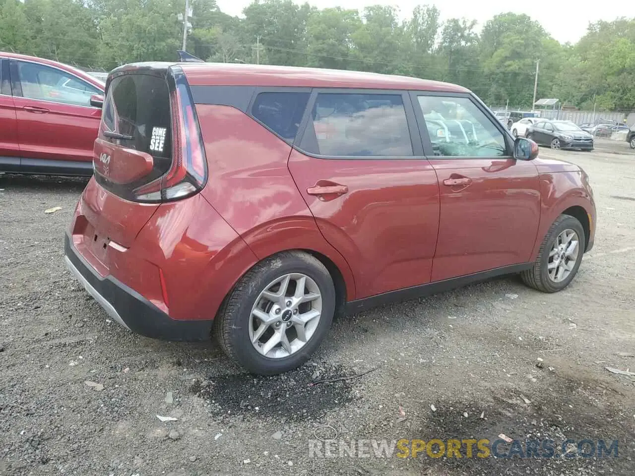 3 Photograph of a damaged car KNDJ23AU6P7848189 KIA SOUL 2023