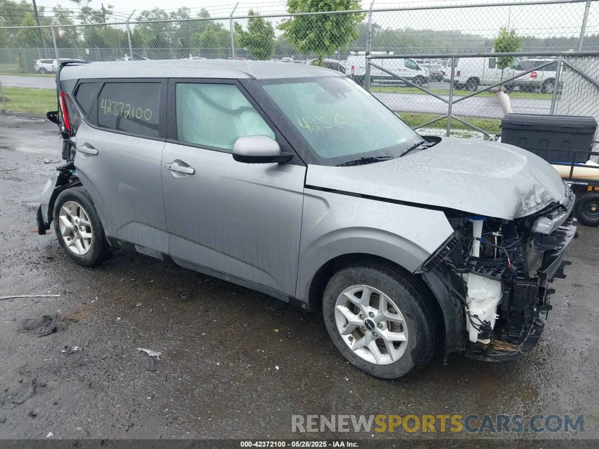 1 Photograph of a damaged car KNDJ23AU6P7850136 KIA SOUL 2023
