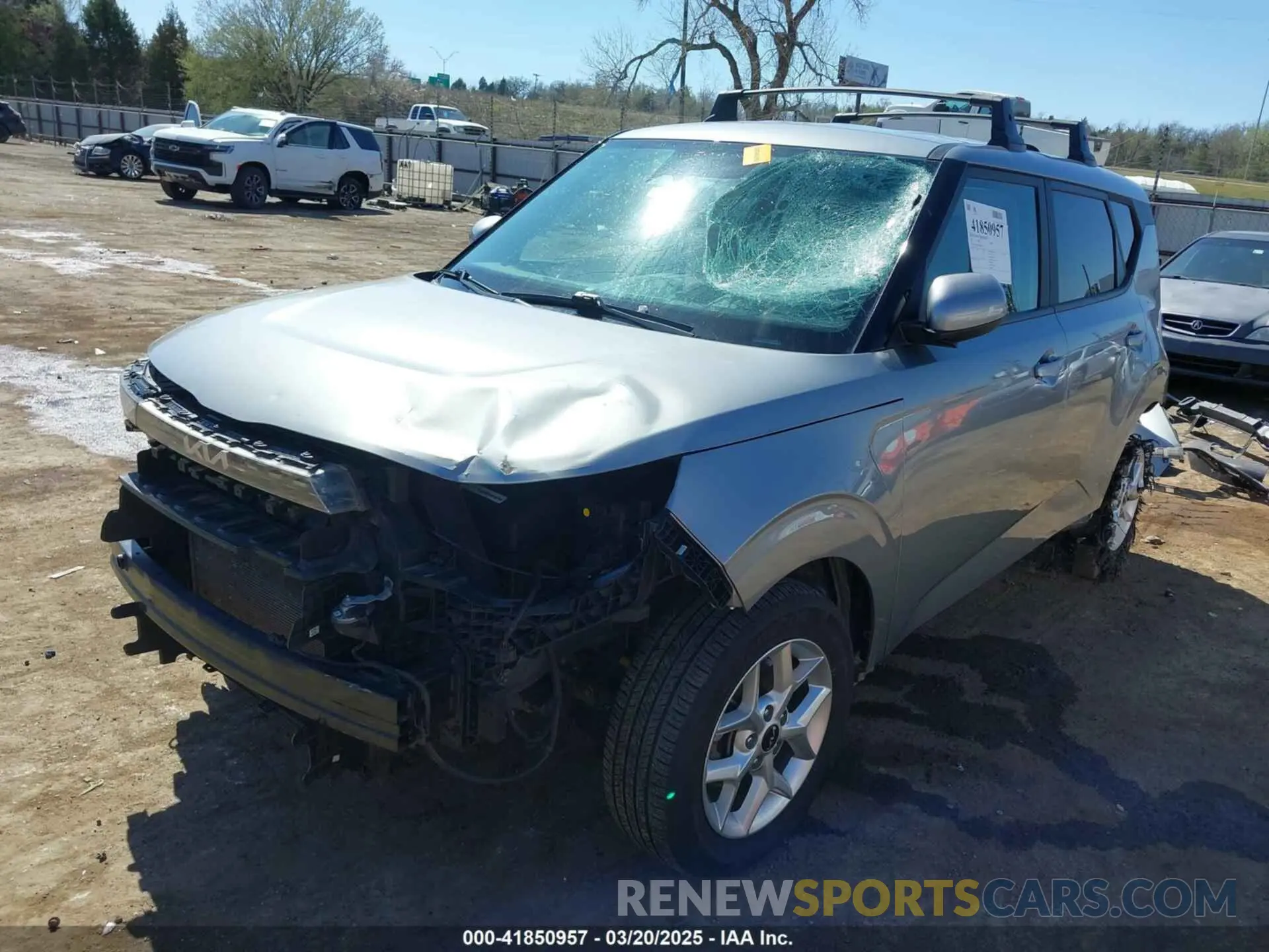 2 Photograph of a damaged car KNDJ23AU6P7856986 KIA SOUL 2023