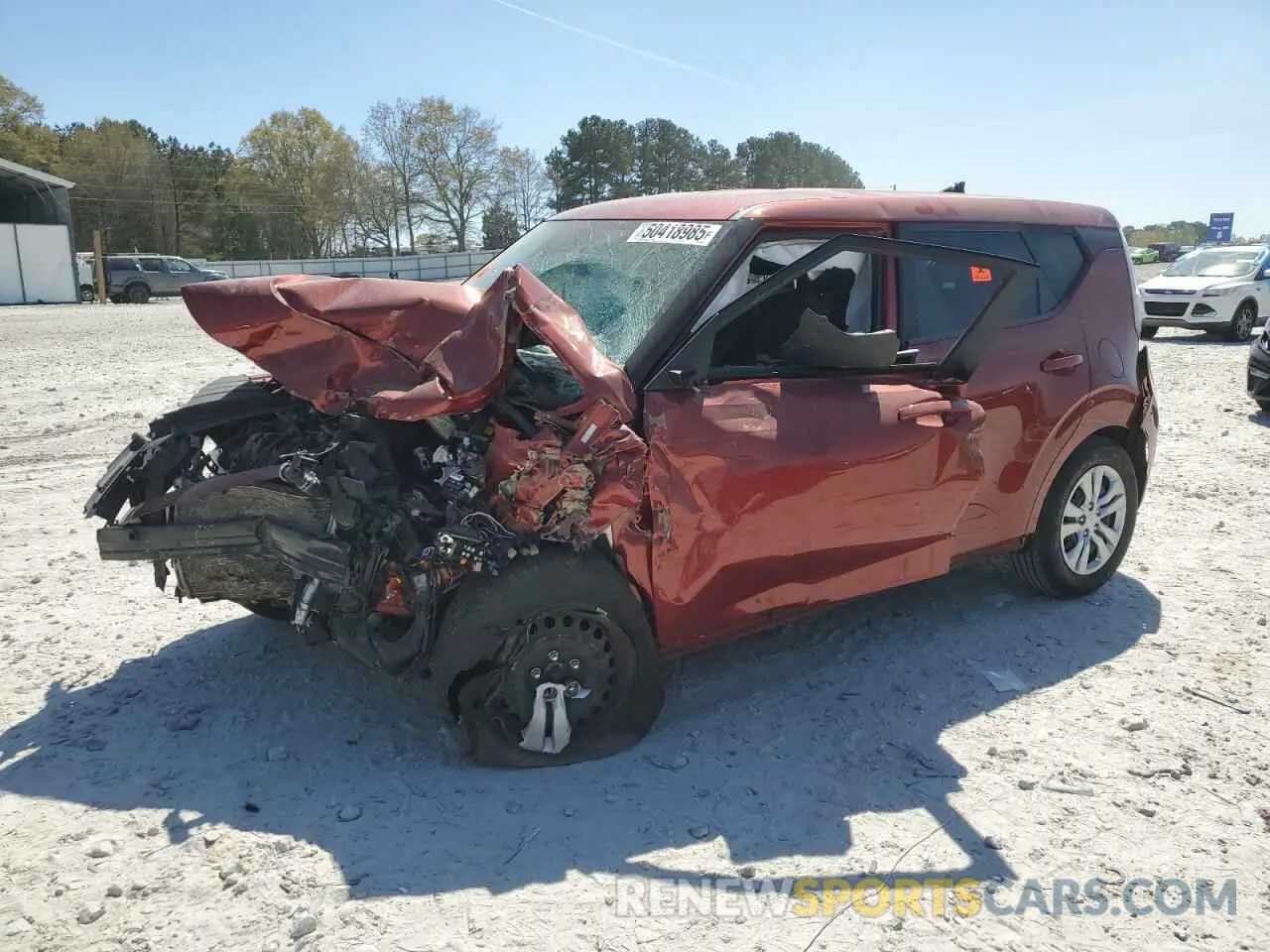 1 Photograph of a damaged car KNDJ23AU6P7860469 KIA SOUL 2023