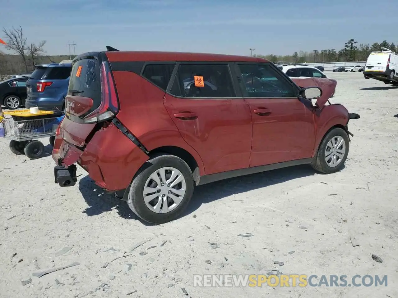 3 Photograph of a damaged car KNDJ23AU6P7860469 KIA SOUL 2023