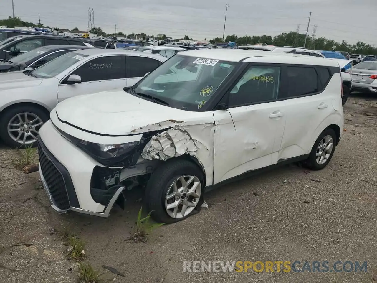1 Photograph of a damaged car KNDJ23AU6P7860830 KIA SOUL 2023