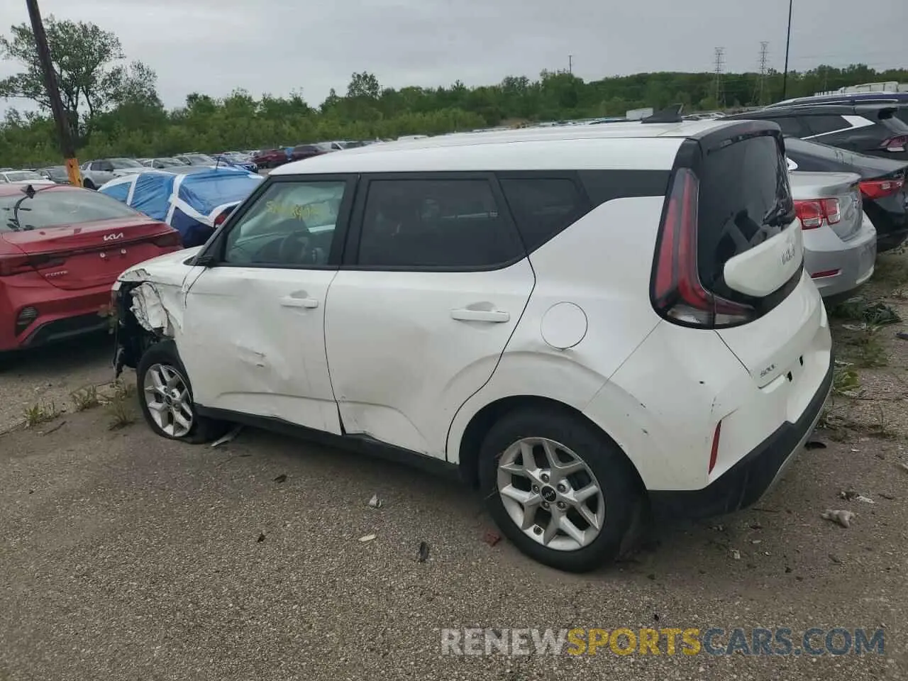 2 Photograph of a damaged car KNDJ23AU6P7860830 KIA SOUL 2023