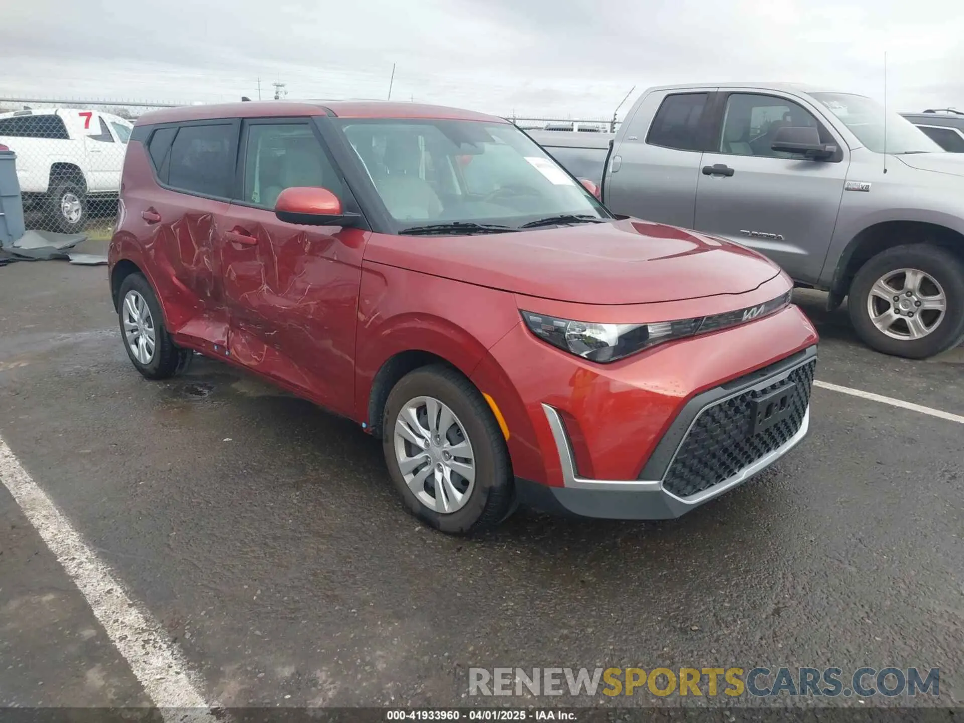 1 Photograph of a damaged car KNDJ23AU6P7868992 KIA SOUL 2023