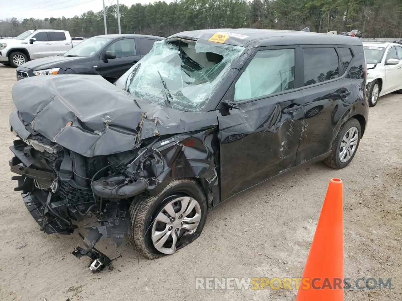 1 Photograph of a damaged car KNDJ23AU6P7872671 KIA SOUL 2023
