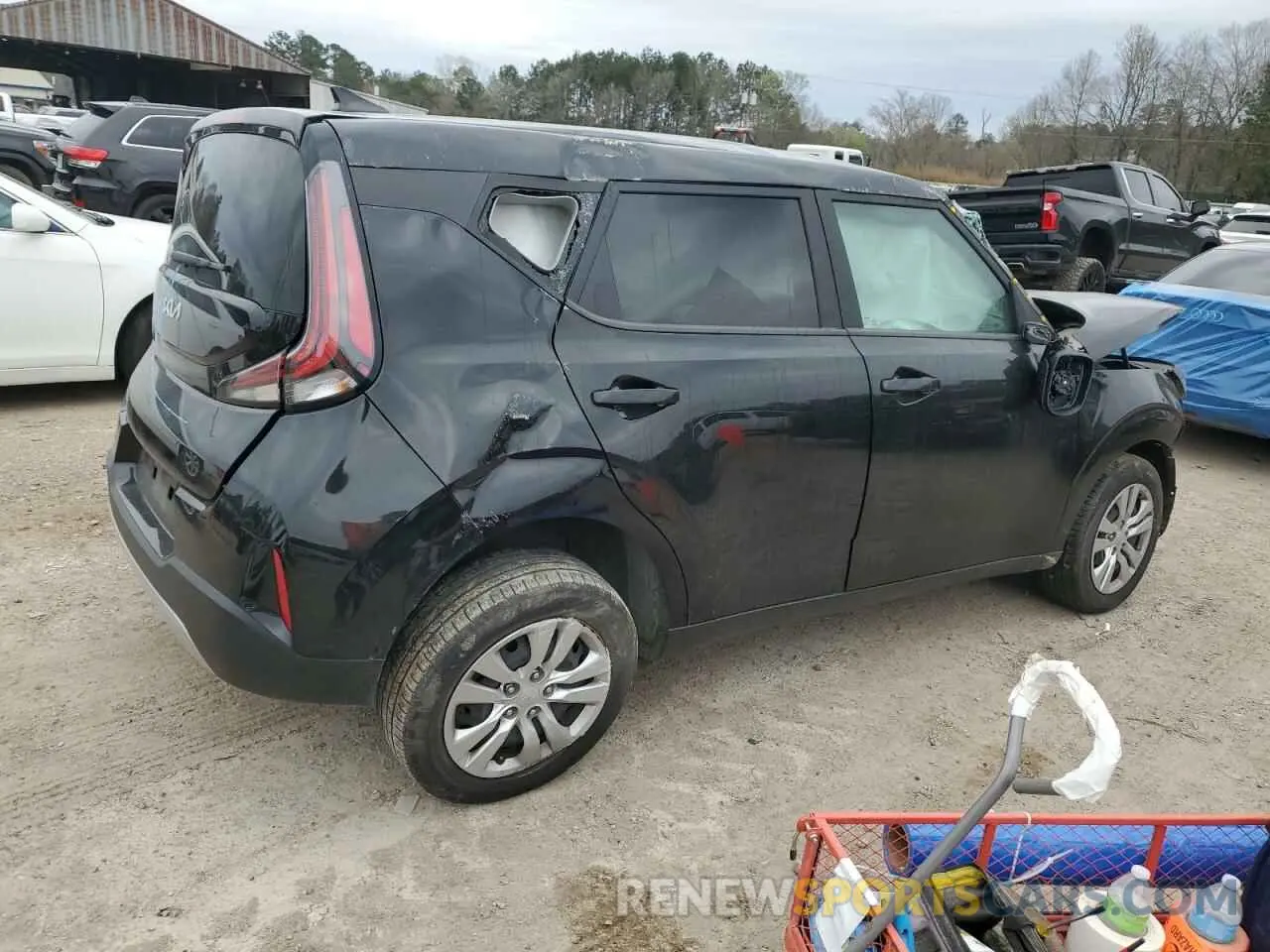 3 Photograph of a damaged car KNDJ23AU6P7872671 KIA SOUL 2023