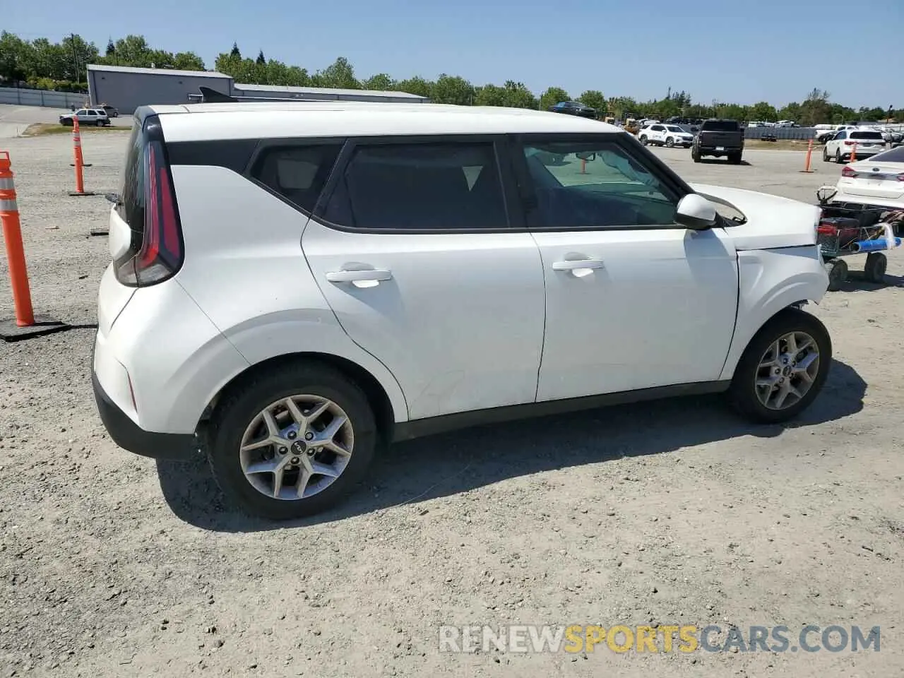 3 Photograph of a damaged car KNDJ23AU6P7874436 KIA SOUL 2023