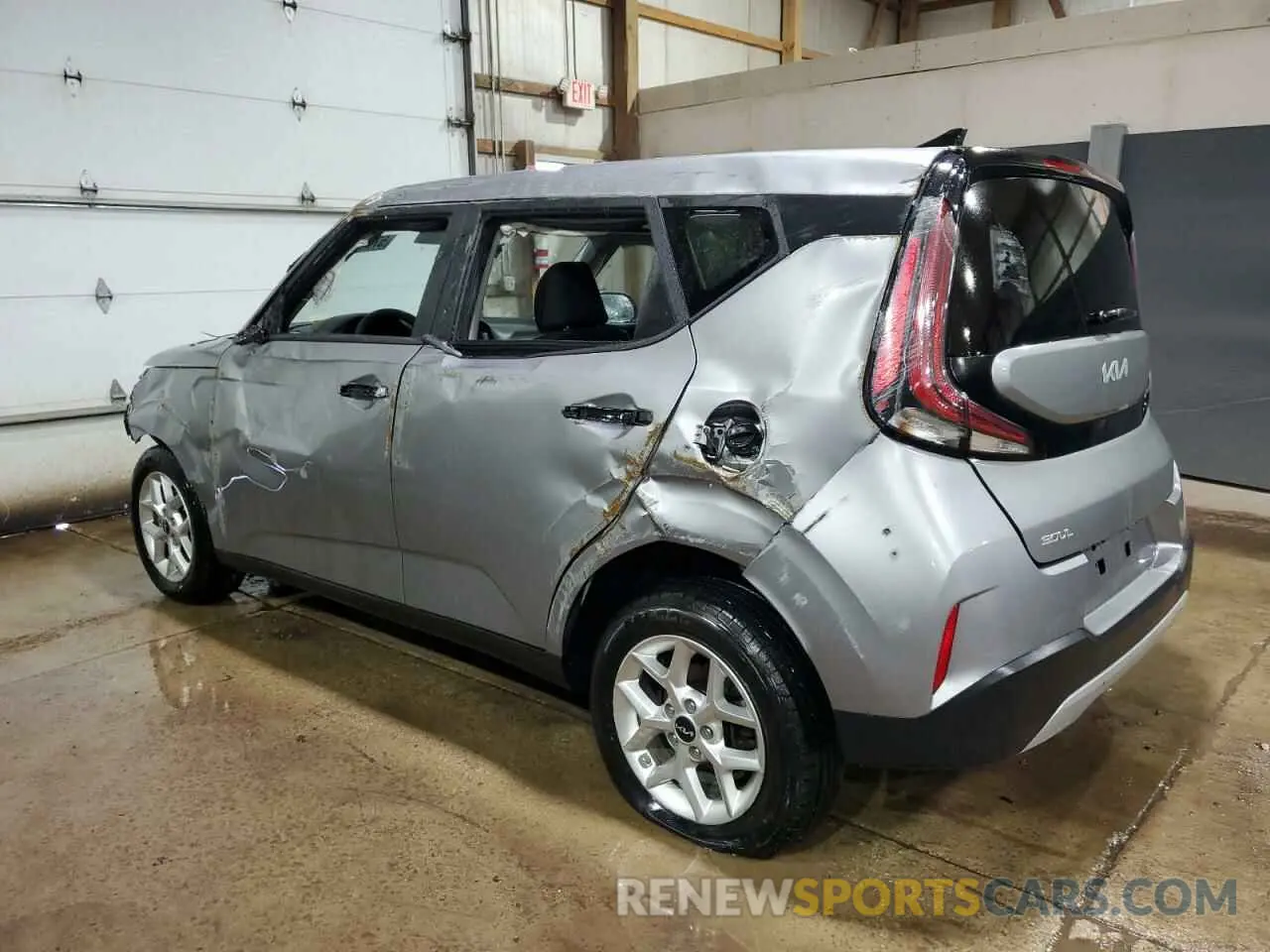 2 Photograph of a damaged car KNDJ23AU6P7876753 KIA SOUL 2023
