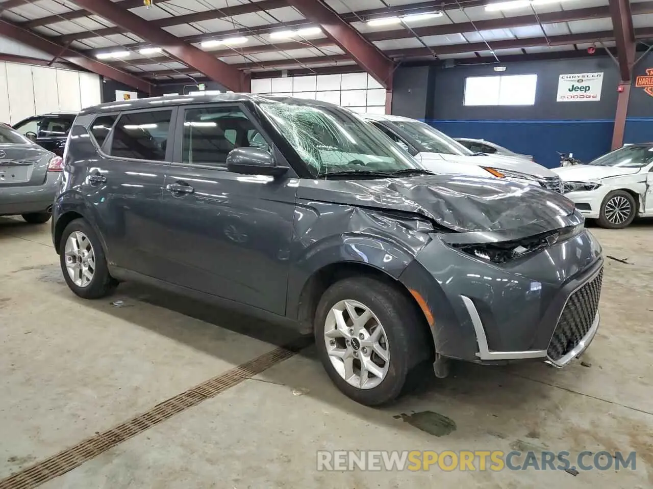 4 Photograph of a damaged car KNDJ23AU6P7882309 KIA SOUL 2023
