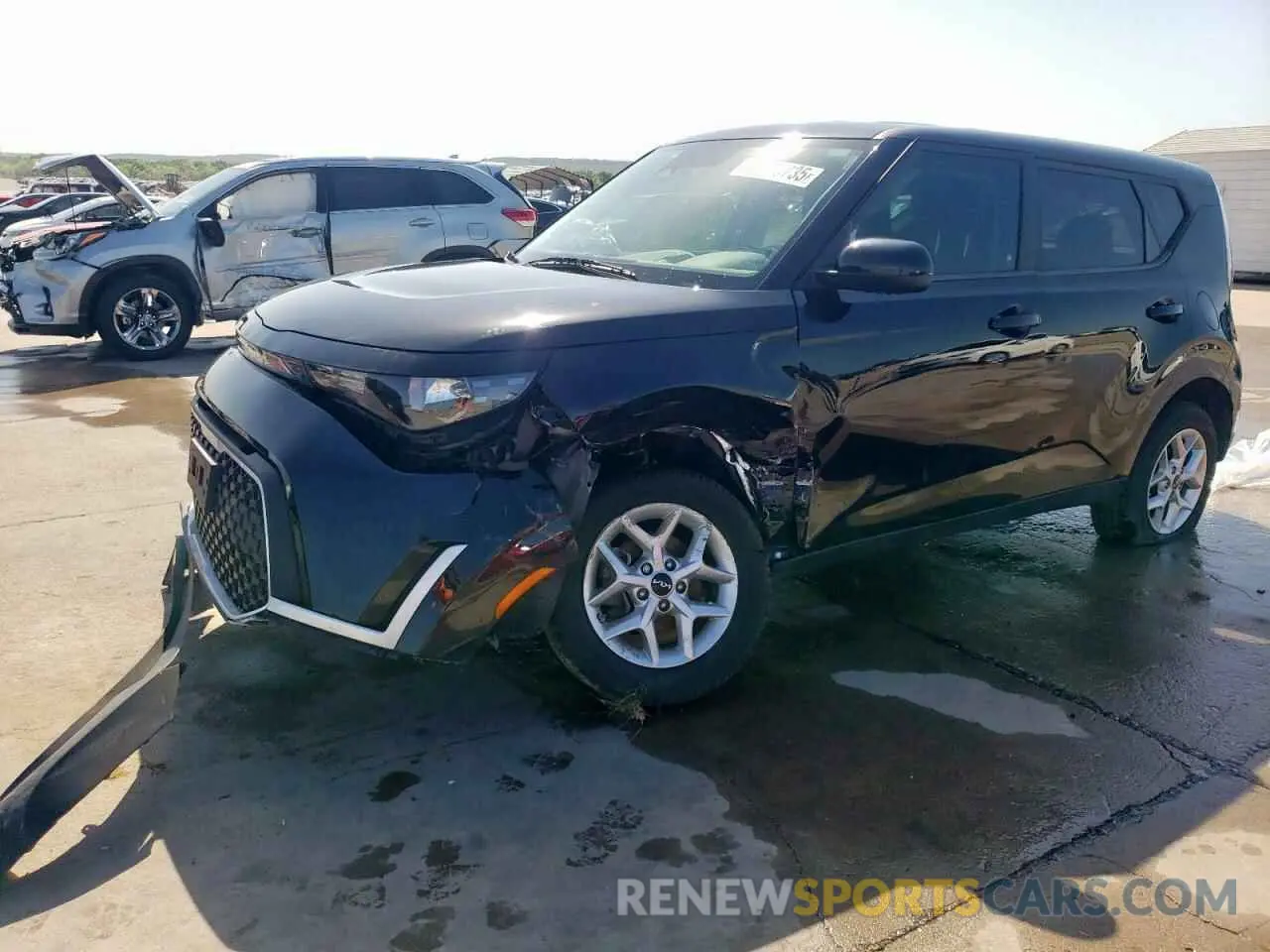 1 Photograph of a damaged car KNDJ23AU6P7894377 KIA SOUL 2023