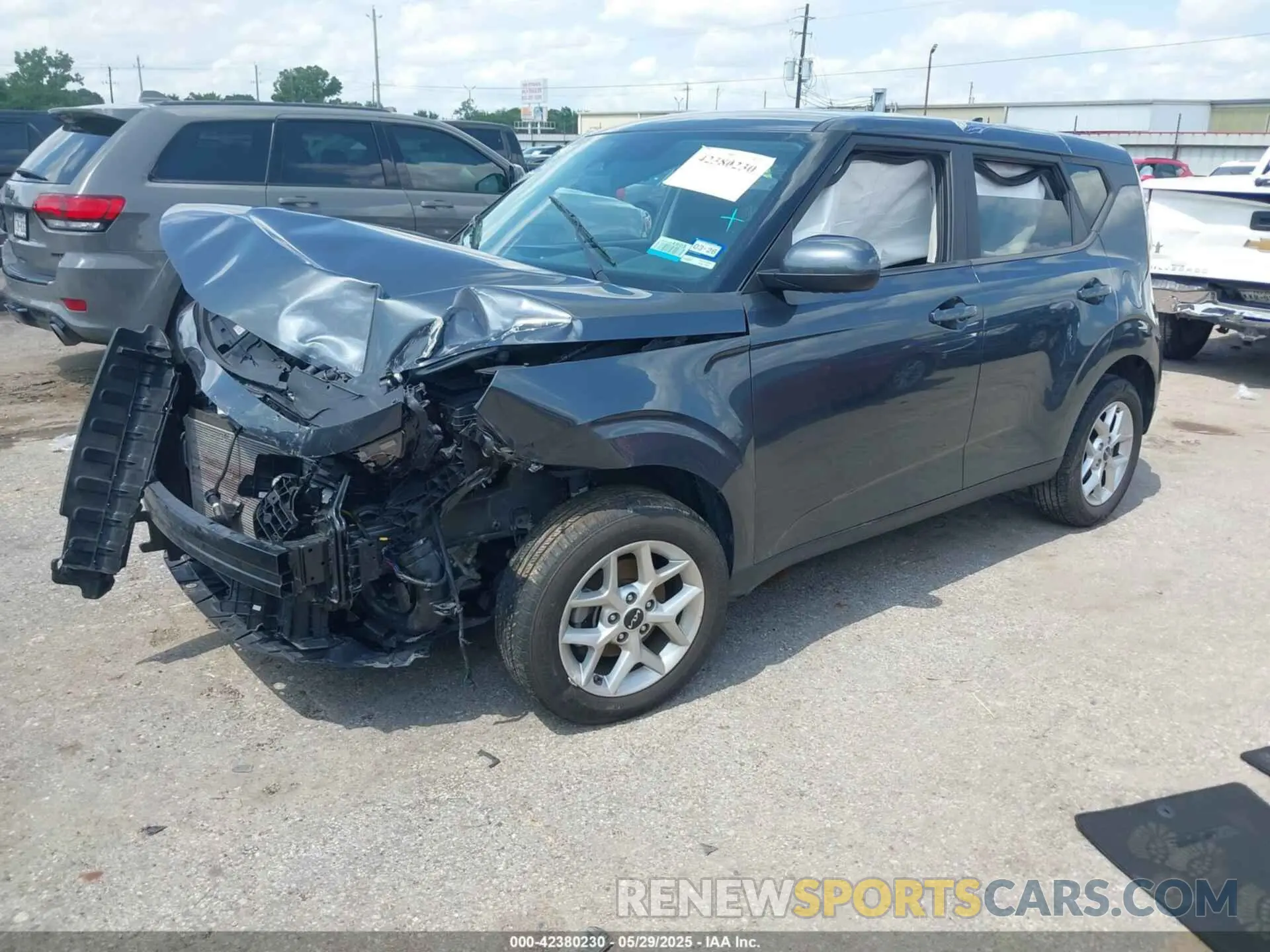 2 Photograph of a damaged car KNDJ23AU7P7196327 KIA SOUL 2023