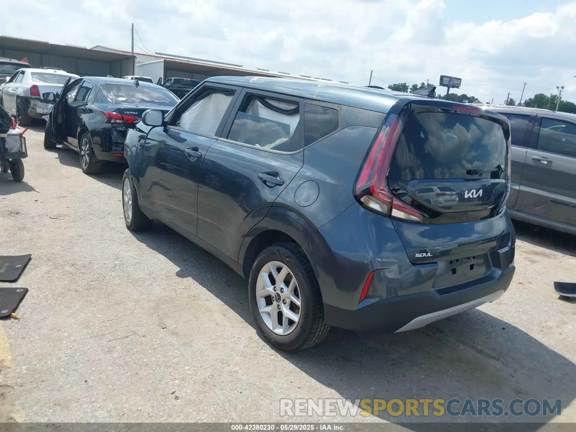 3 Photograph of a damaged car KNDJ23AU7P7196327 KIA SOUL 2023